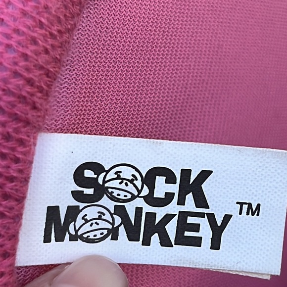 Dan Dee Sock Monkey 9” knit basket - Picture 6 of 7